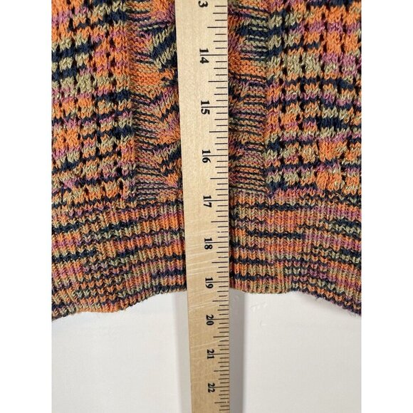 Sparrow Anthropologie Sweater Women Multicolor Crop Size Small - Picture 6 of 6